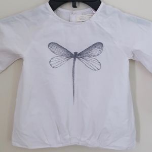 Zara Cotton Blouse sz 24/36 2/3